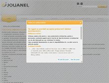 Tablet Screenshot of jouanel.ro